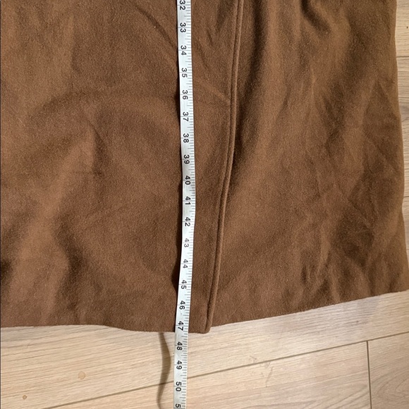 EGO Tan Trench Coat with Black Details - Picture 10 of 10